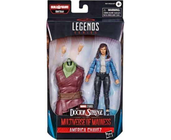 Hasbro Fans - Legends Series - Build a Figure Marvel Studios: Doctor Strange in the Multiverse of Madness - America Chavez (Excl.) (F0371)