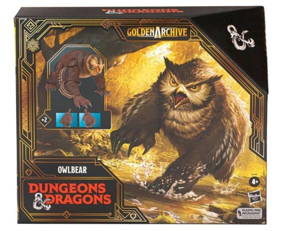 Hasbro Fans - Dungeons  Dragons: Golden Archive - Owlbear Action Figure (21cm) (F6640)