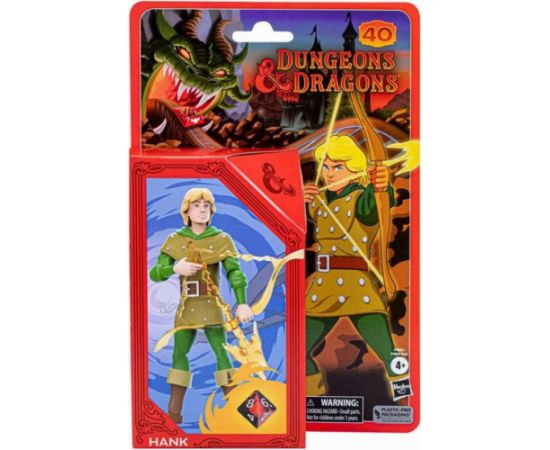 Hasbro Fans - Dungeons  Dragons Retro Collection: Hank Action Figure (15cm) (Excl.) (F4882)