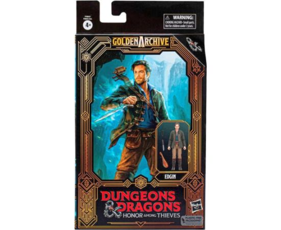 Hasbro Fans - Dungeons  Dragons Honor Among Thieves: Golden Archive Action Figure - Edgin (F4865)