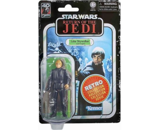 Hasbro Fans - Disney Star Wars: Return of the Jedi Retro Collection - Luke Skywalker (Jedi Knight) Action Figure (10cm) (F7274)