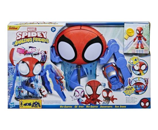 Zirnekļcilvēka štābs Hasbro Spidey and Friends F1461