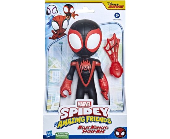 Hasbro Disney Marvel: Spidey Amazing Friends - Miles Morales Supersized Hero Figure (F3988)