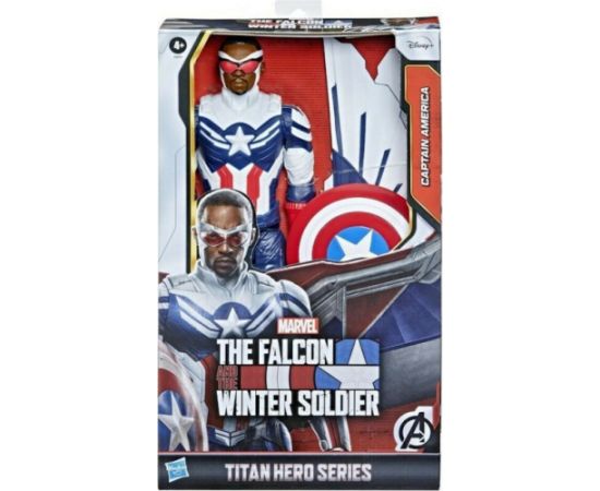 Hasbro Disney Marvel The Falcon and the Winter Soldier: Titan Hero Series - Captain America (F2075)