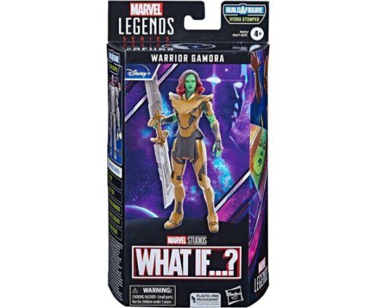 Hasbro Disney Marvel Legends Series: Build a Figure Hydra Stomper - What If...? Warrior Camora Action Figure (15cm) (F6533)