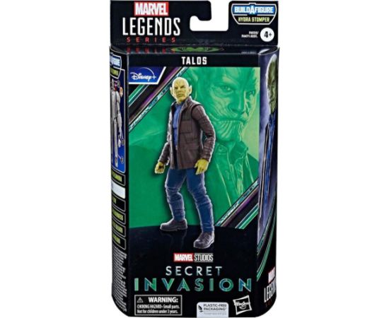 Hasbro Disney Marvel Legends Series: Build a Figure Hydra Stomper - Secret Invasion Talos Action Figure (15cm) (F6535)