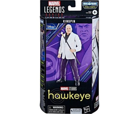 Hasbro Disney Marvel Legends Series: Build a Figure Hydra Stomper - Hawkeye Kingpin Action Figure (15cm) (F6531)