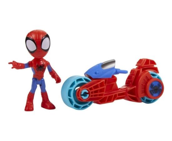 Hasbro Disney Junior Marvel: Spidey and his Amazing Friends - Spidey  Motorcycle (F7459)