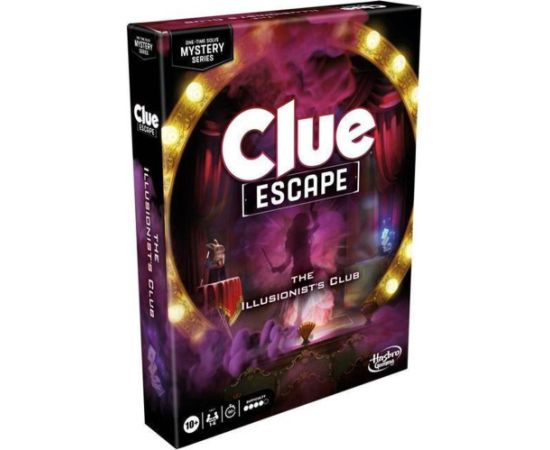 Hasbro Cluedo: Escape - The Illusionists Club Board Game (Greek Language) (F8817)