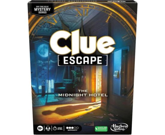 Hasbro Cluedo Escape: Μυστήριο στο Ξενοδοχείο Μπλακ - Επιτραπέζιο (Ελληνική Γλώσσα) (F6417)