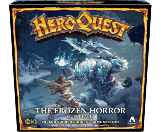 Hasbro Avalon Hill HeroQuest: The Frozen Horror Quest Pack (Expansion) (English Language) (F5815)