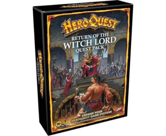 Hasbro Avalon Hill HeroQuest: Return of Witch Lord Quest Pack (Expansion) (English Language) (F4193)