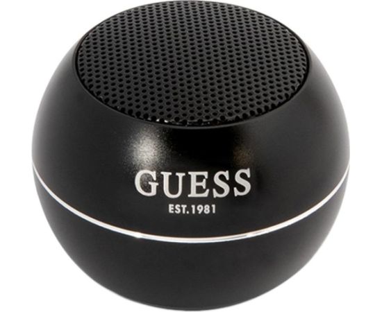 Guess Mini Bluetooth Speaker 3W 4H Black