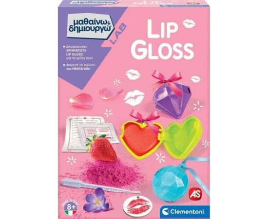 Clementoni AS Clementoni Μαθαίνω  Δημιουργώ: Lab - Lip Gloss (1026-63412)