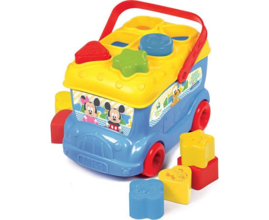 Clementoni AS BABY CLEMENTONI DISNEY BABY - BABY MICKEY SHAPE SORTER BUS (1000-14395)