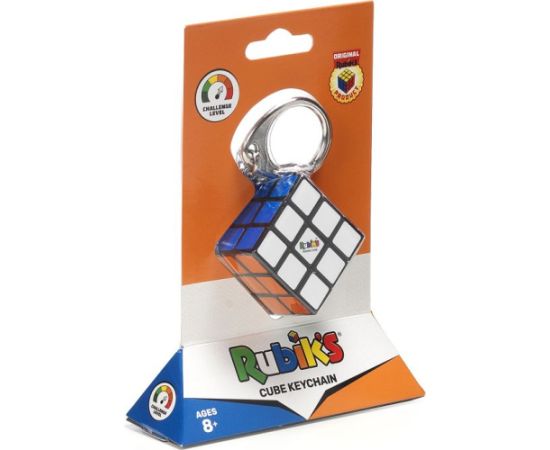 Spin Master Rubik’s Cube: Classic 3x3 Cube with Keychain (6064001)