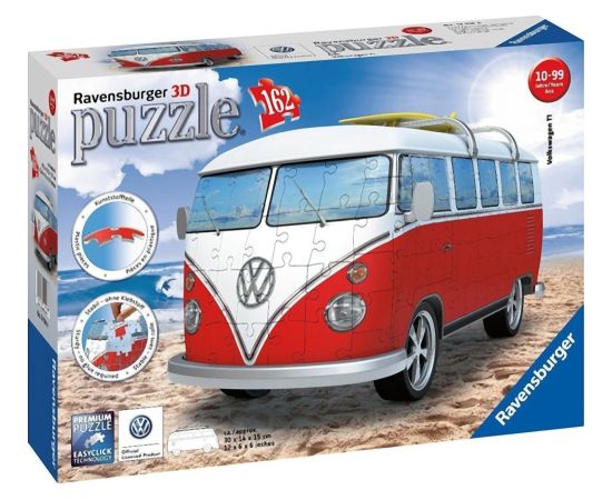 Ravensburger 3D Puzzle: VW Bus T1 Surfer Edition (162pcs) (12516)