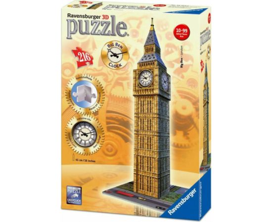 Ravensburger 3D Puzzle: The Big Ben (216pcs) (12586)