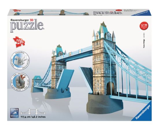 Ravensburger 3D Puzzle: London Tower Bridge Building - Maxi (216pcs) (12559)