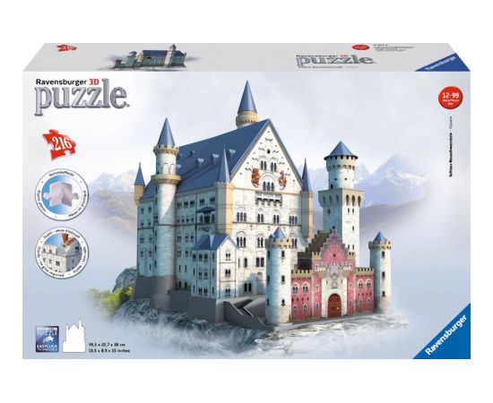 Ravensburger 3D Puzzle Maxi: Castle Neuschwanstein (216pcs)  (12573)