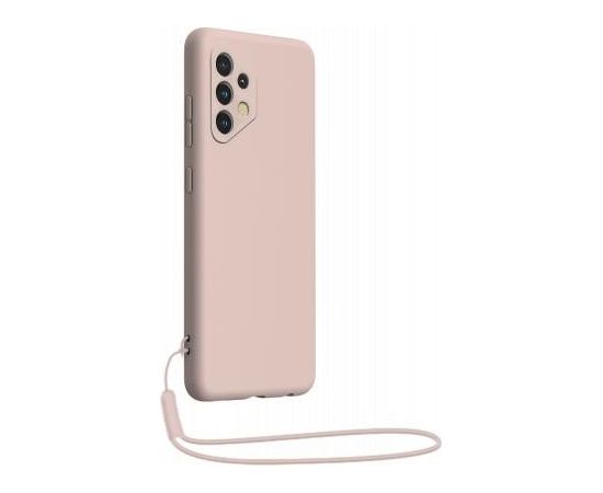 Samsung Galaxy A13 4G Soft Touch Case with Strap BigBen Nude Pink