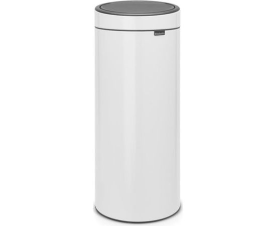 Brabantia atkritumu tvertne Touch Bin, 30l, balta