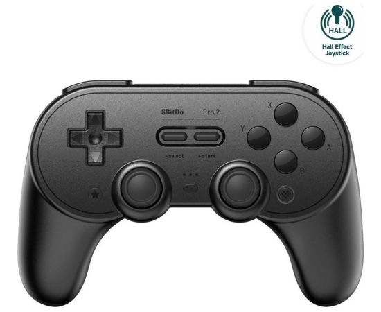 Pad 8BitDo 8BitDo PRO 2 Gamepad Hall Ed/Black