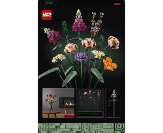 LEGO Icons Bukiet kwiatów 3szt. (10280)