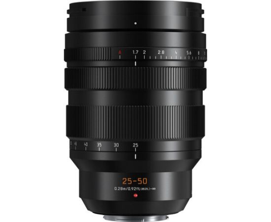 Panasonic Leica DG Vario-Summilux 25-50mm f/1.7 ASPH. lens, black