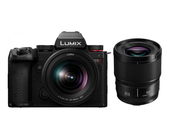 Panasonic Lumix DC-S5 II + 20-60 мм + 50 мм