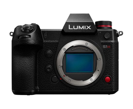 Digitālā fotokamera Panasonic Lumix DC-S1H korpuss, melns