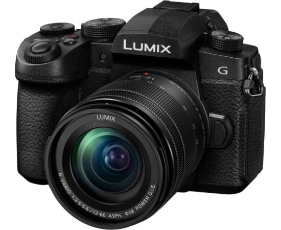 Panasonic Lumix DC-G90 + 12-60mm Kit, melns