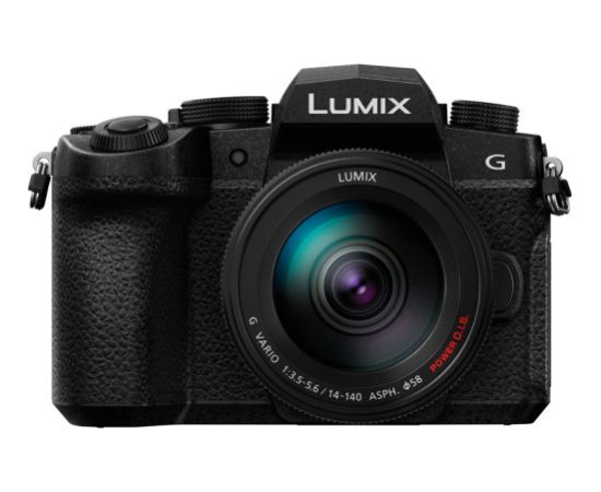 Panasonic Lumix DC-G90 + 14-140mm Kit, melns