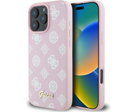 Guess GUHMP16XPGPYSP Aizmugurējais Apvalks priekš Apple iPhone 16 Pro Max