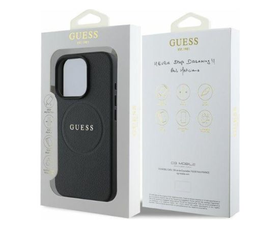 Guess GUHMP16XPGHSMMK Чехол для Apple iPhone 16 Pro Max