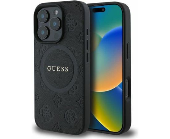 Guess GUHMP16XPSAPSMEK Aizmugurējais Apvalks priekš Apple iPhone 16 Pro Max