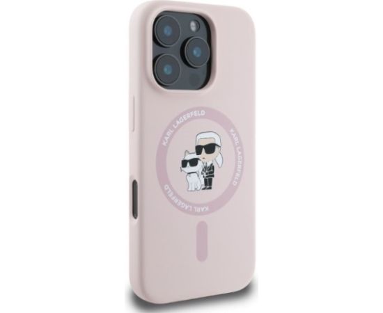 Karl Lagerfeld KLHMP16LSCMKCRHP Чехол для Apple iPhone 16 Pro