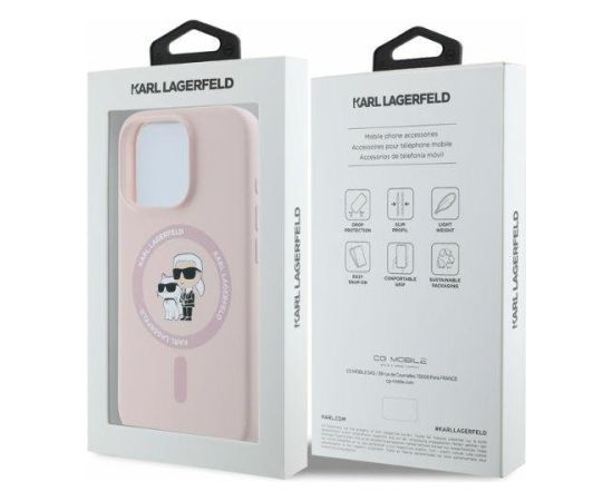 Karl Lagerfeld KLHMP16LSCMKCRHP Чехол для Apple iPhone 16 Pro