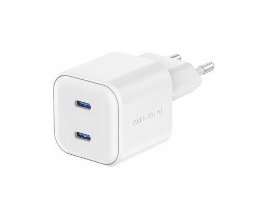 Swissten GaN PD 2x USB-C 3арядное устройство 20W