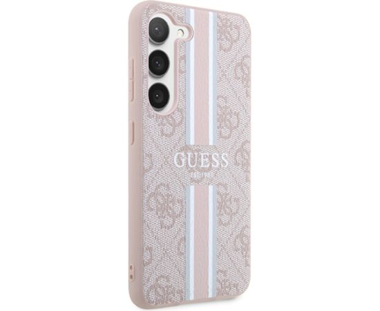 Guess GUHCS23SP4RPSP S23 S911 różowy|pink hardcase 4G Printed Stripe