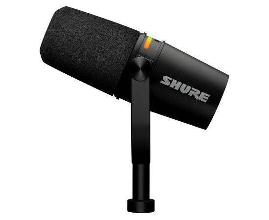 Shure MV7+-K - Lecture/vocal microphone with XLR/USB-C connector, black