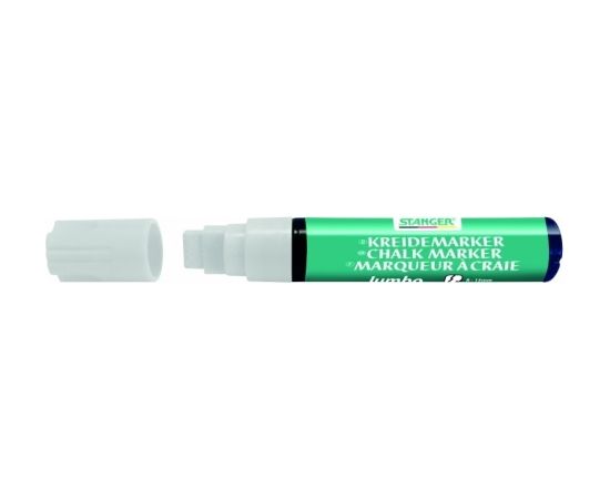 STANGER chalk MARKER jumbo, 8-15 mm, white, 1 pcs. 620050-1