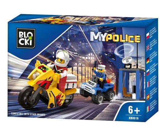 Icom Klocki Blocki MyPolice Radiowóz Patrolowy (KB0618)