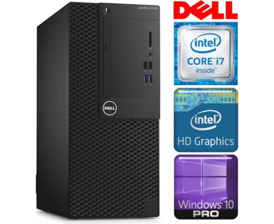 DELL 3050 Tower i7-7700 8GB 512SSD M.2 NVME WIN10Pro