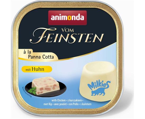 ANIMONDA Vom Feinsten Panna Cotta Chicken - wet cat food - 100 g