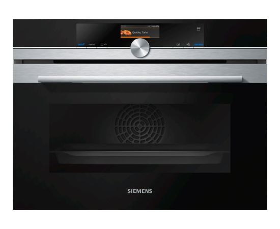 Siemens iQ700 CS636GBS2 oven 47 L A+ Black, Stainless steel