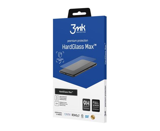 Защитное стекло дисплея 3mk Hard Glass Max Apple iPhone 16 Pro черное