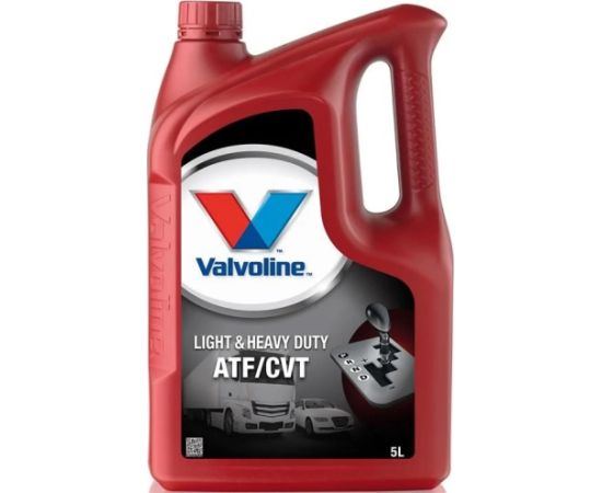 Transmisijas eļļa Valvoline LIGHT & HD ATF/CVT; 5 l