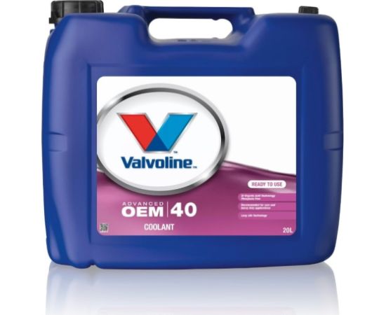 Dzesēšanas šķidrums Valvoline OEM ADVANCED 40 RTU; 20 l