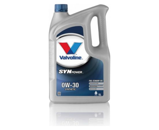 Eļļa Valvoline SYNPOWER FE 0W30; 5 l